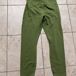 lululemon athletica Green Leggings Size 10